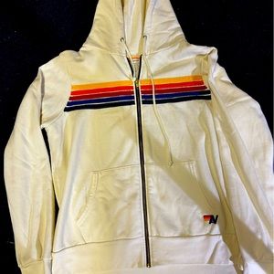 Aviator Nation 5 Stripe Hoodie